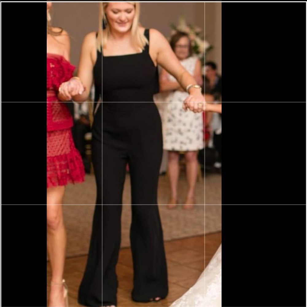 Amanda Uprichard black tie jumpsuit - Picture 7 of 8